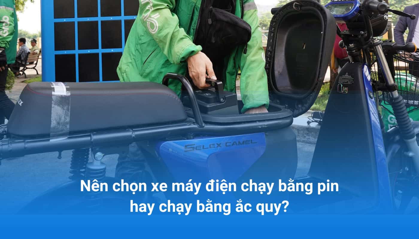 Xe máy điện chạy pin