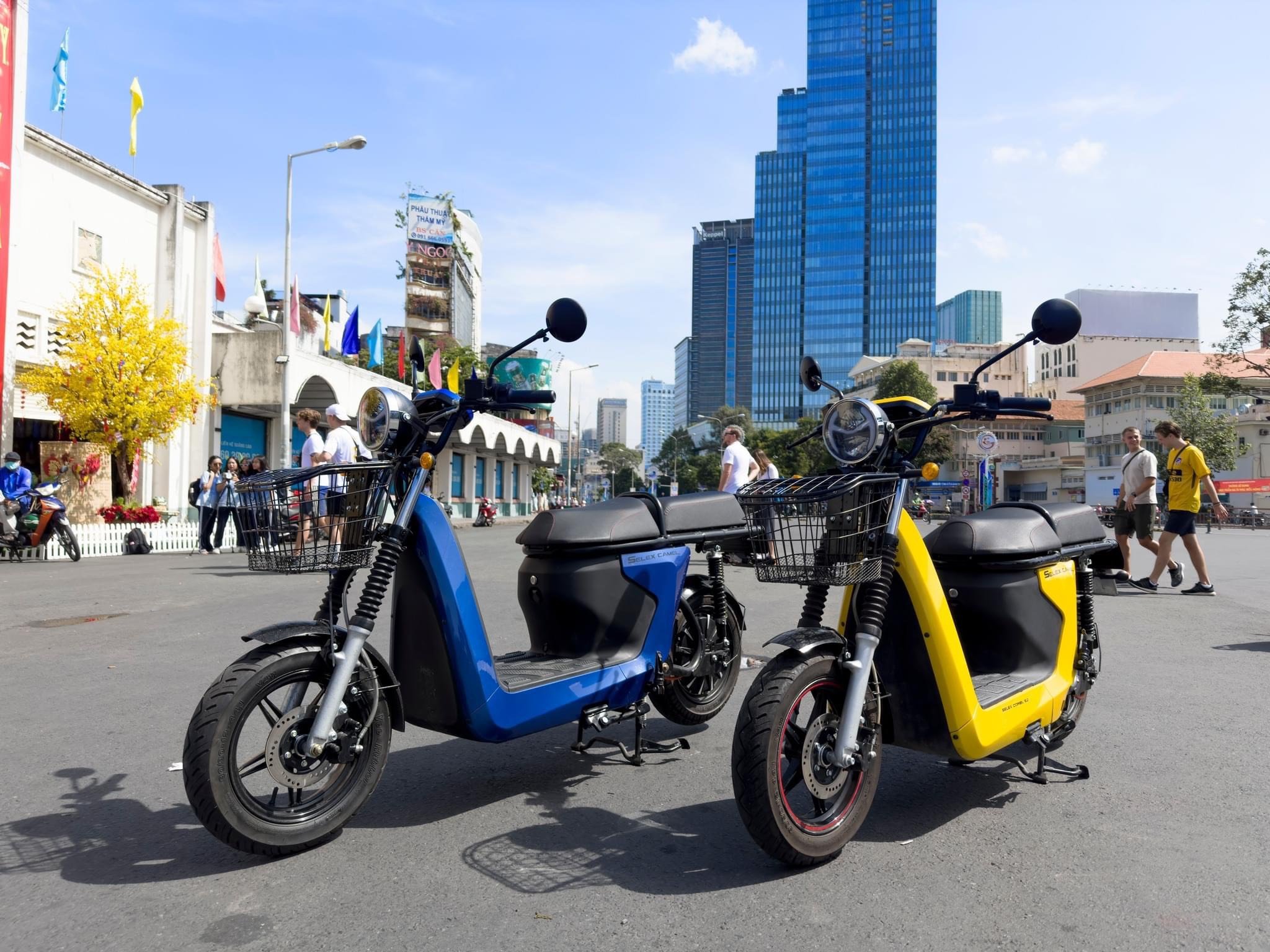 Chuyển đổi xe xăng sang xe máy điện Selex