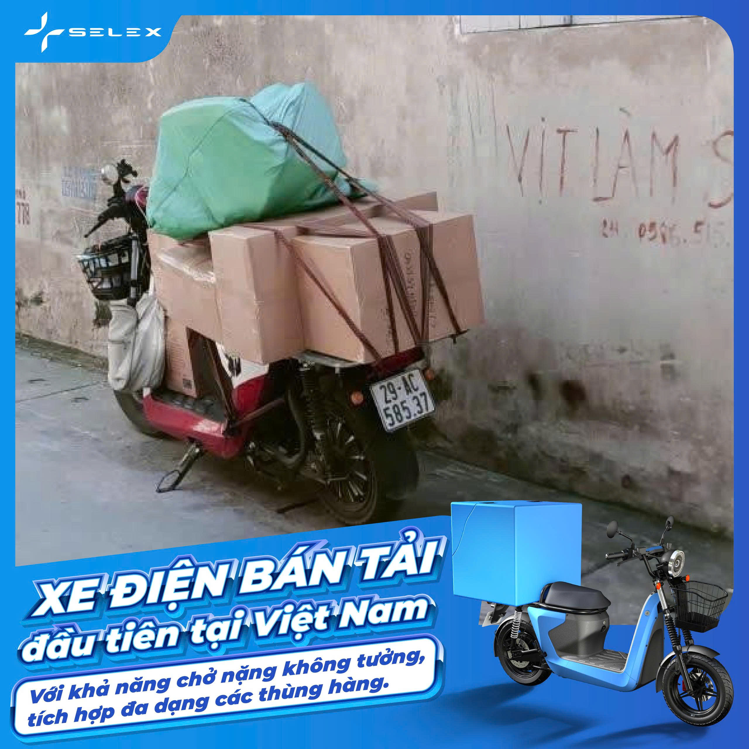 SELEX CAMEL 1 CHIẾN MÃ BỀN BỈ CỦA TÀI XẾ GIAO VẬN VIỆT