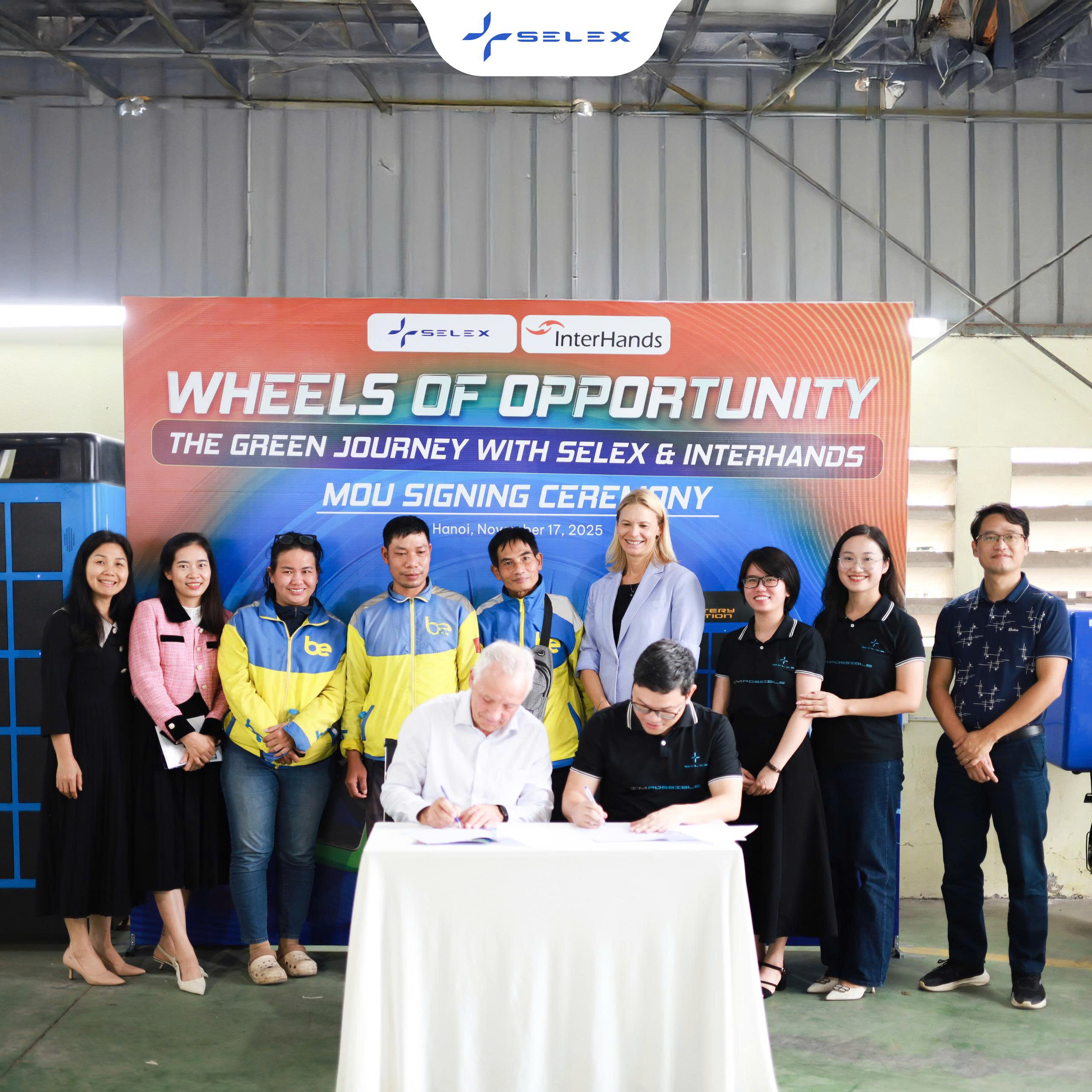 Selex x Interhands: Khi công nghệ xanh chạm đến những phận đời mưu sinh