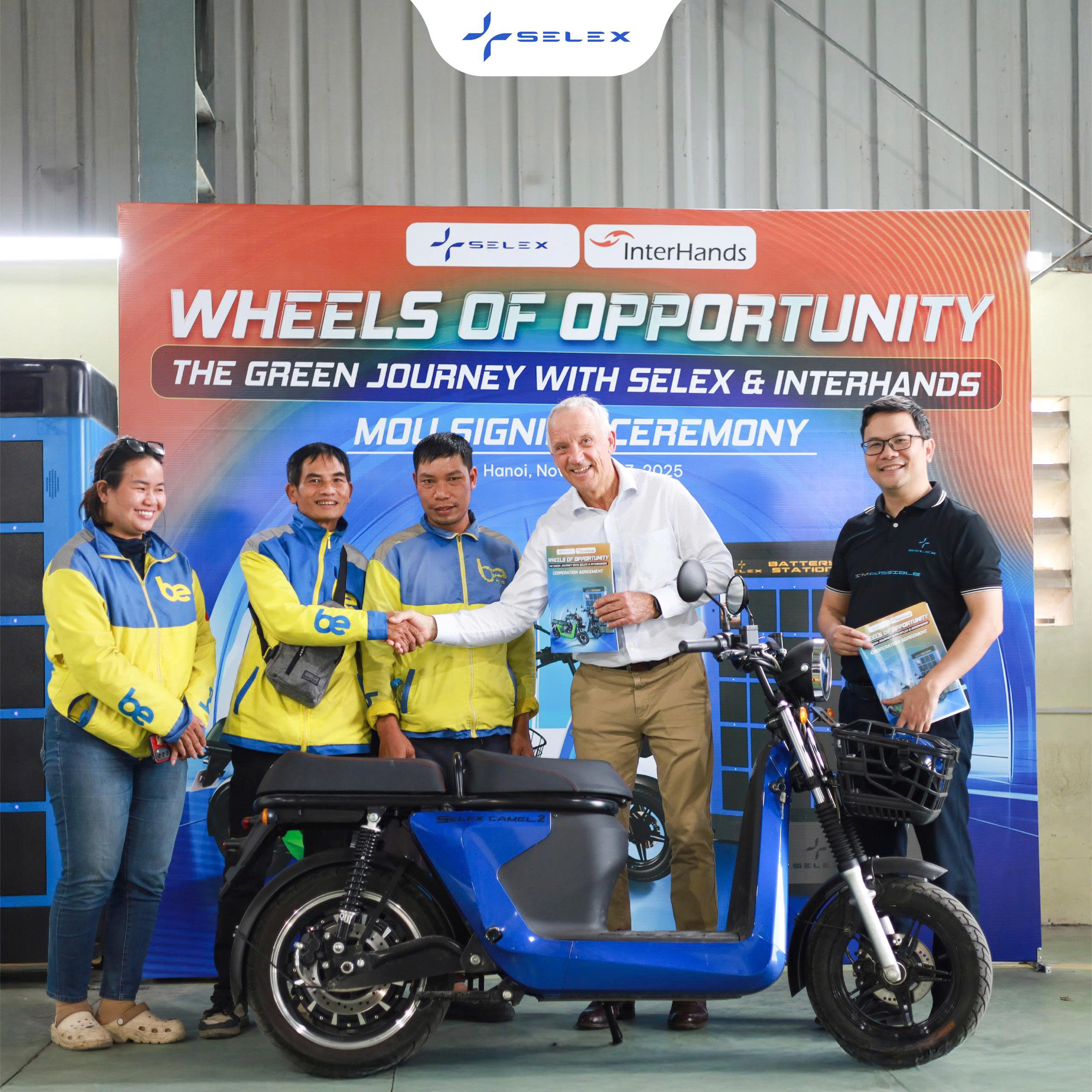 Selex x Interhands: Khi công nghệ xanh chạm đến những phận đời mưu sinh